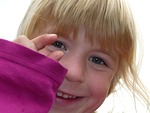 girl, child, blond