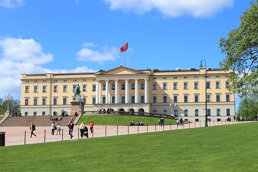 Oslo, Norway, Royal House, Castle Park