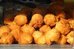 croquettes, fat fried, street vending