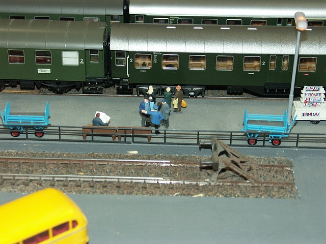 Free Model Train Station photo and picture