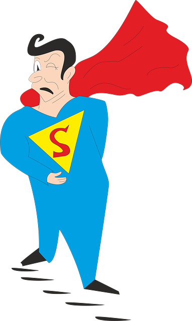 Free Super Man Hero illustration and picture