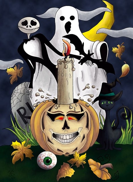 Free Halloween Animal illustration and picture