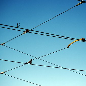 Free Overhead Lines Power Lines photo and picture
