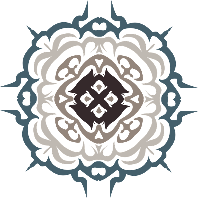 Free flourish decorative ornate illustration