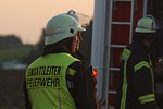 fire, fire fighter, human