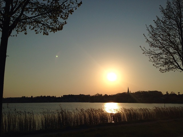 Free Lake Sun photo and picture