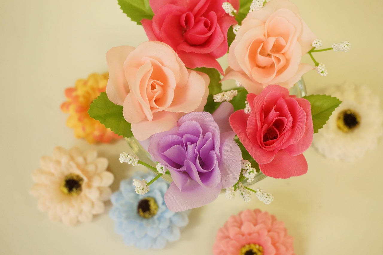 花 造花 オレンジ Pixabayの無料写真