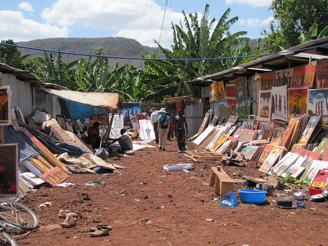 Free photo: Market, Tanzania, Paintings - Free Image on Pixabay - 344026