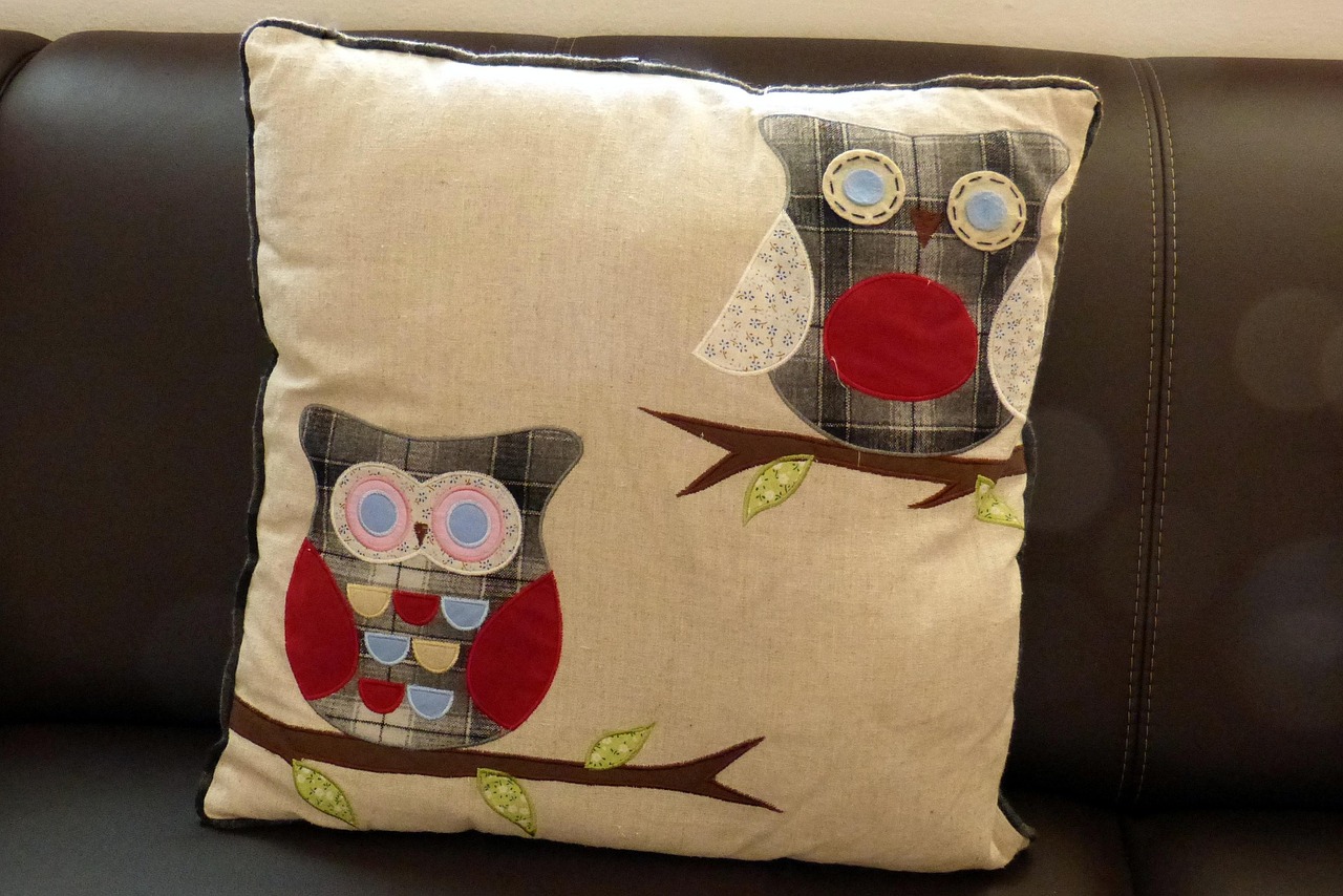 Adding polyester wadding to sofa cushions