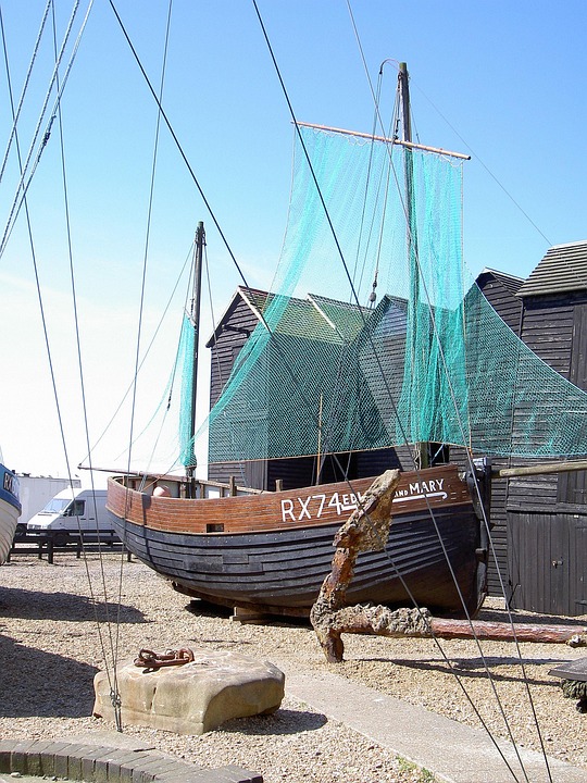 Free photo Fishing, Boat, Anchor, Nets, Masts Free Image on Pixabay
