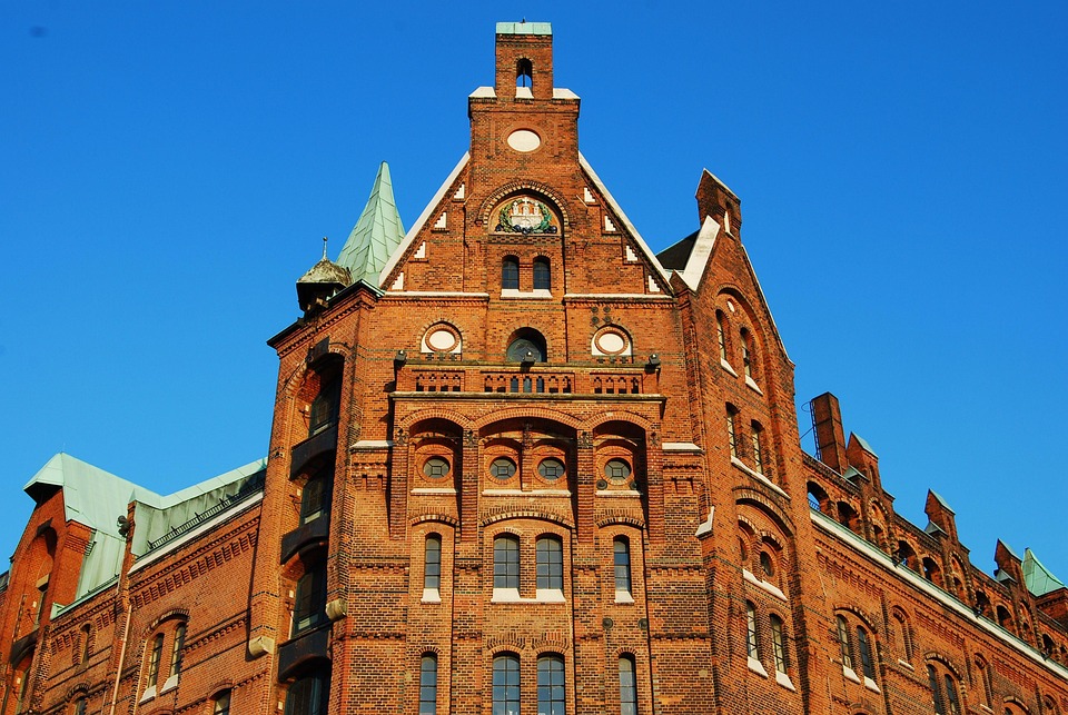 Kontorhaus, Hamburg, Speicherstadt, Architecture