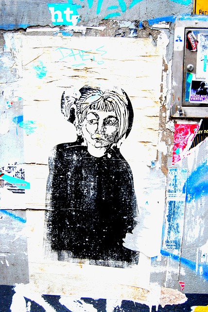 Graffiti, Street Art, Hamburg, Stencil