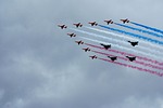 typhoons, red arrows, aerobatics