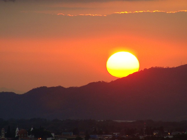 Free Sunset Sun Sunset photo and picture