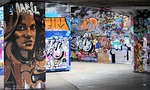 graffiti, mural, south bank