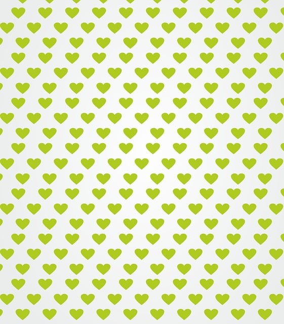Free design pattern heart vector