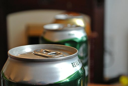 Free Beer Cans photo and picture