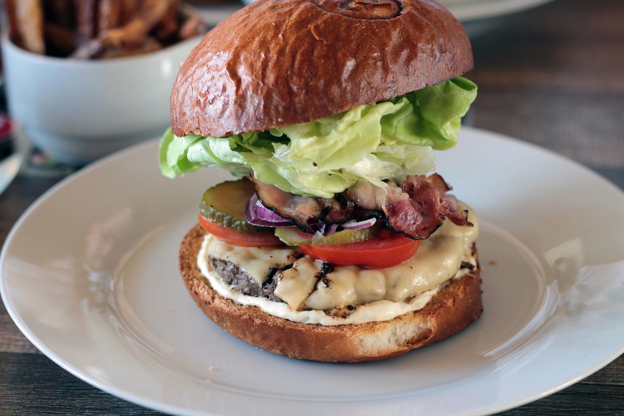 食品 ハンバーガー ファーストフード Pixabayの無料写真
