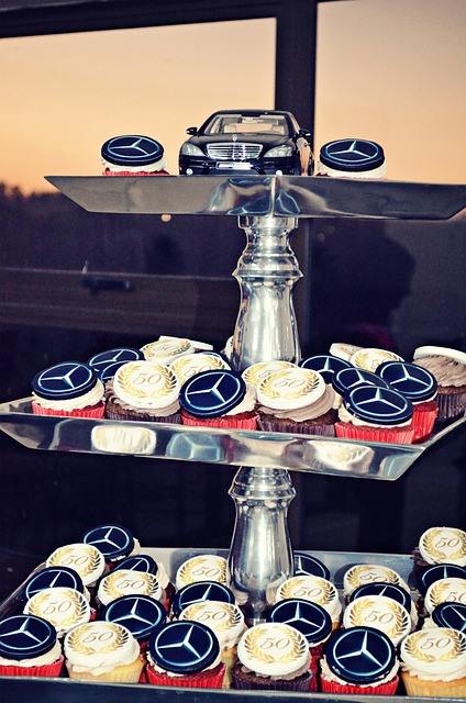 Mercedes, Cupcakes, Feier