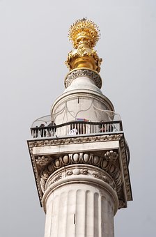 Monument, Grand, Le Feu, Londres