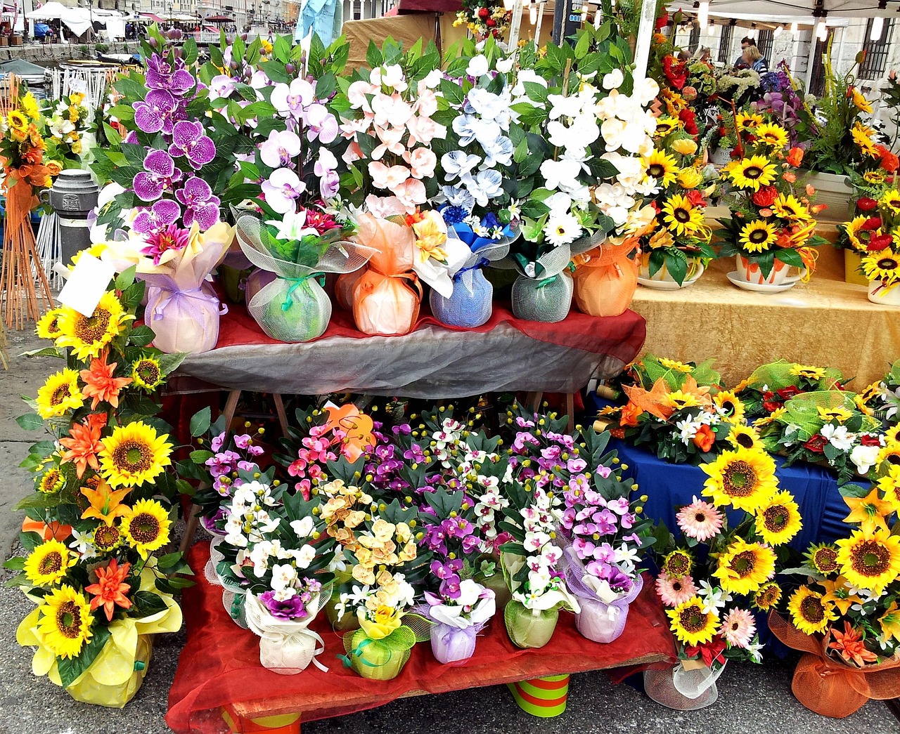 Flower Composition Market - Free photo on Pixabay - Pixabay