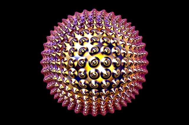 Free sphere pimple ball illustration