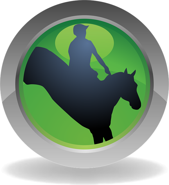 Free sport icon horse vector
