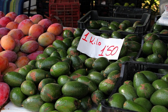 Avocado, Spanien, Andalusien, Marked