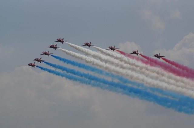 Die Roten Pfeile, Royal Air Force