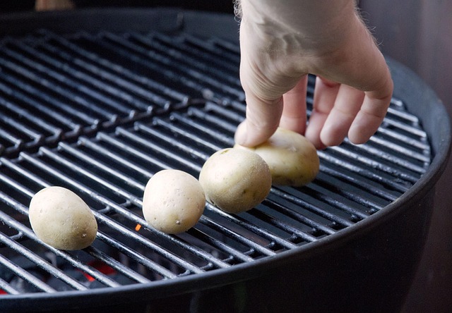 Free Grilling Potato photo and picture