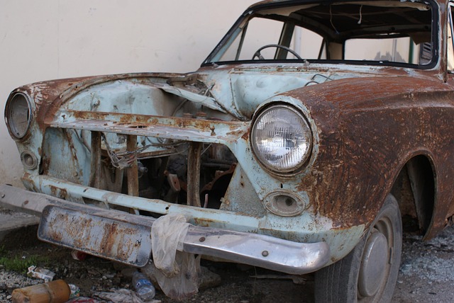 Free Scrap Car photo and picture