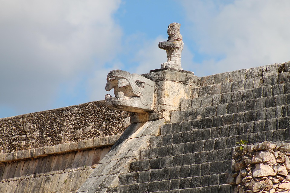 Mexico, Chichen Itza, Pyramid, Kukulcan
