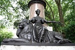 statue, bronze, waterloo place