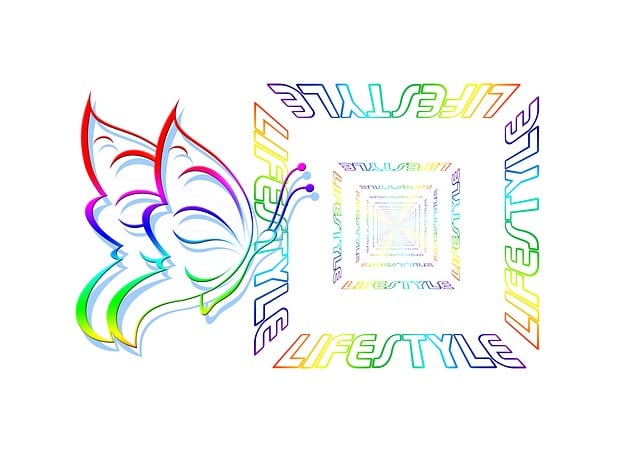 Free lifestyle butterfly life illustration