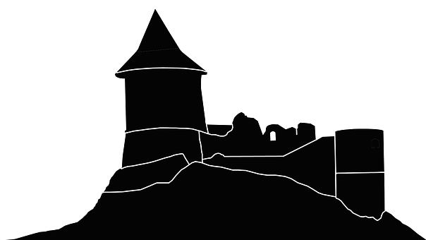 Free Silhouette Castle illustration and picture