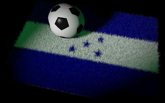 Free honduras soccer world cup illustration
