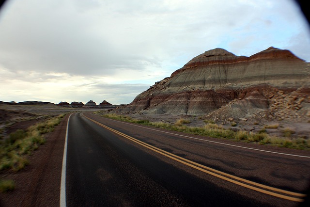 Free Painted Desert Landscape photo and picture