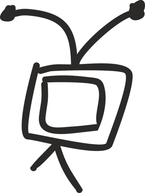 Free tv tv set television vector