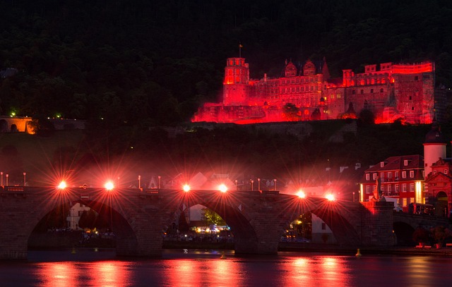 Free Castle Lighting Castle photo and picture