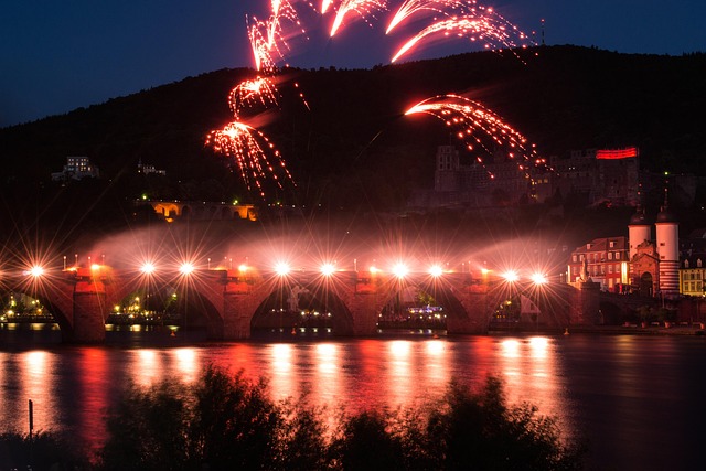 Free Lighting Bridge photo and picture