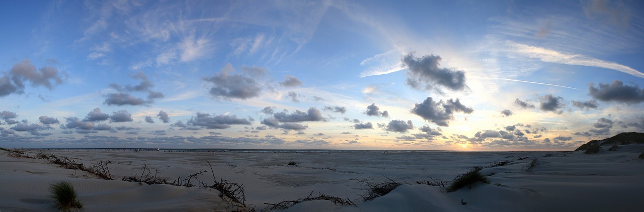 Sunset Panorama Amrum - Free photo on Pixabay - Pixabay