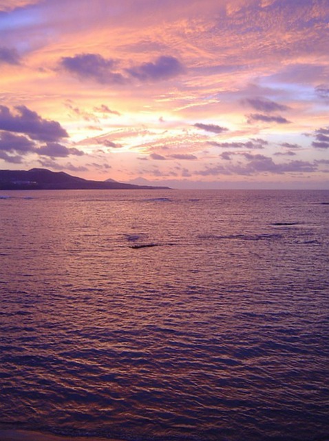 Free Beach Sunset photo and picture