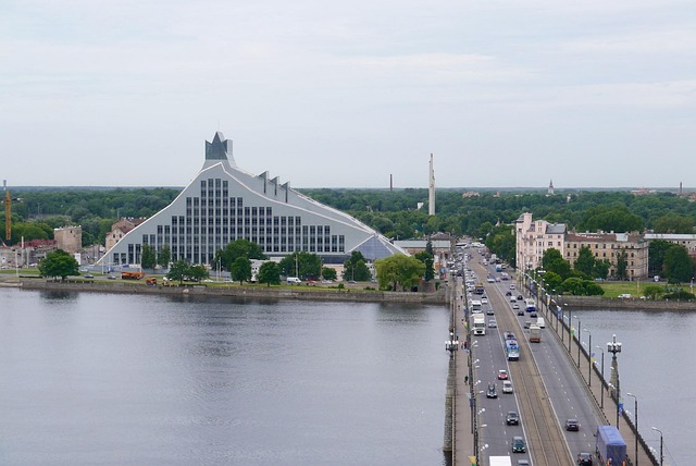 Free Riga Latvia National Library photo and picture
