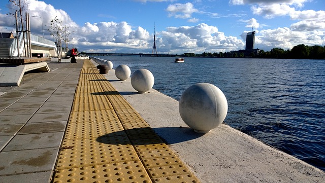Free Riga River photo and picture