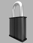 lock, hasp, steel