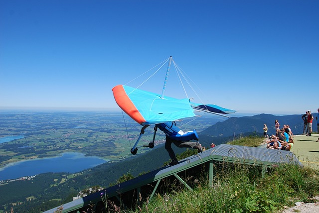 Füssen, Baviera, Ala Delta, Volador