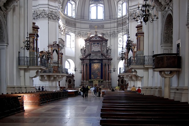 Free Salzburg Cathedral Church photo and picture