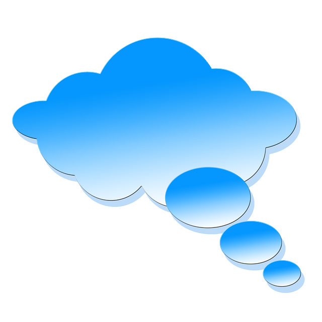 Free bubble discussion balloon illustration