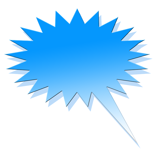 Blase, Diskussion, Sprechblase