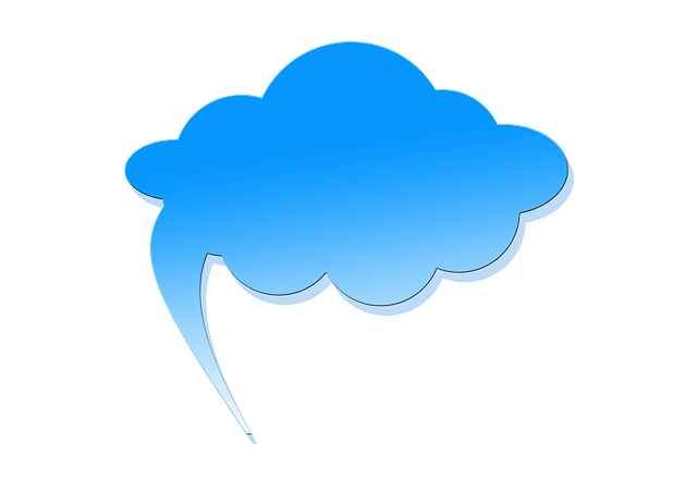 Free bubble discussion balloon illustration